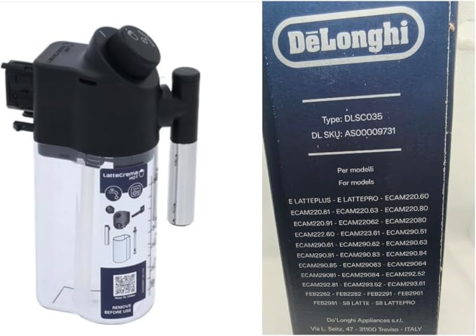 Delonghi Espresso Magnifica - DeLonghi Caraffa per il latte Contenitore