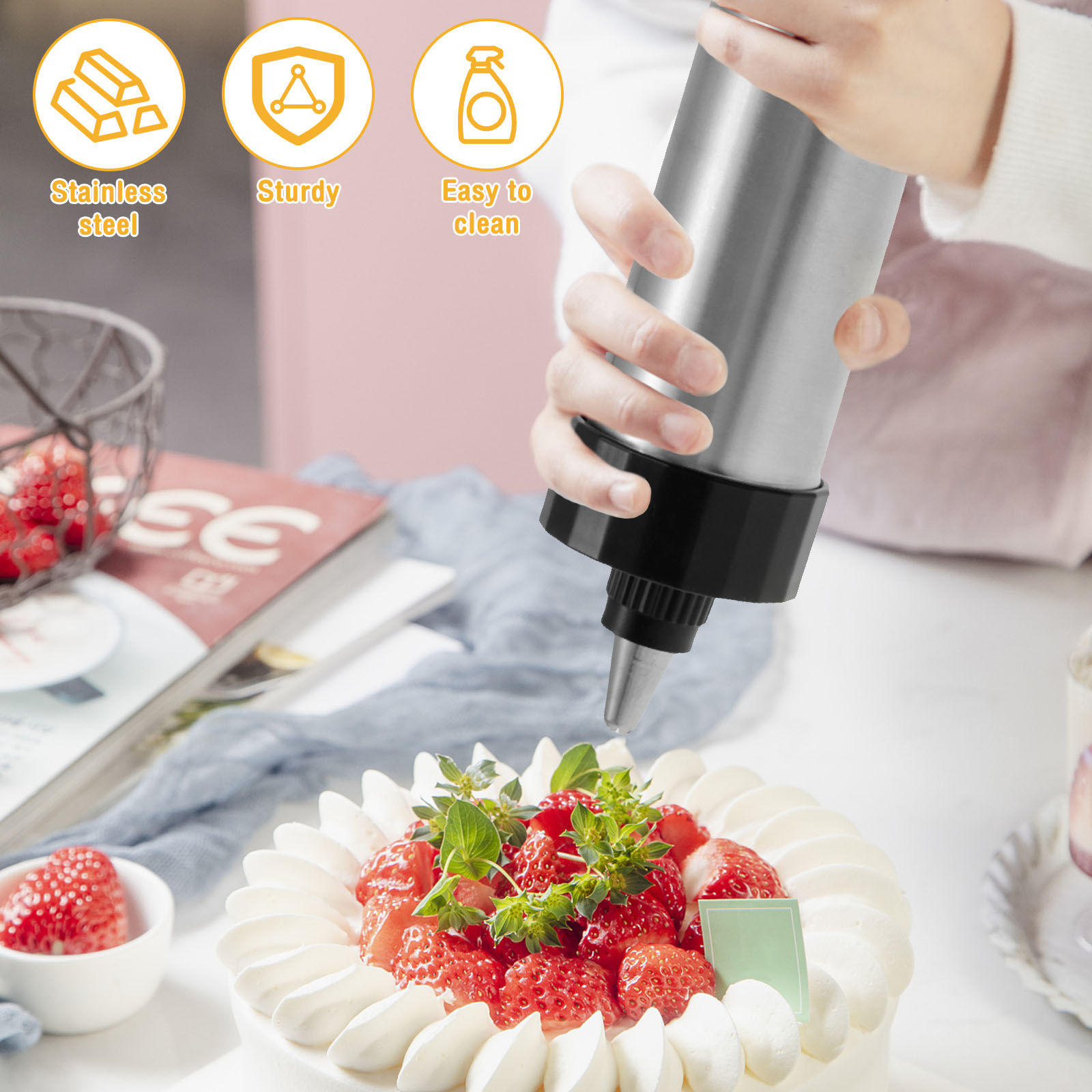 Kit pistola per pressa per bis - Churros Maker Gun recensione e prezzo